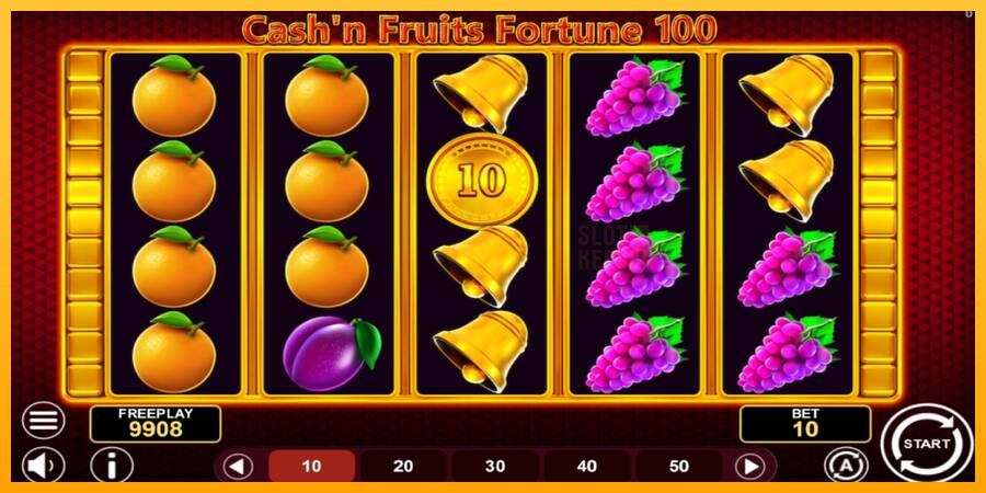 Cashn Fruits Fortune 100 machine à sous pour de largent, image 3