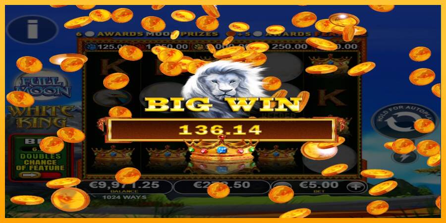 Full Moon: White King PowerPlay Jackpot machine à sous pour de largent, image 4