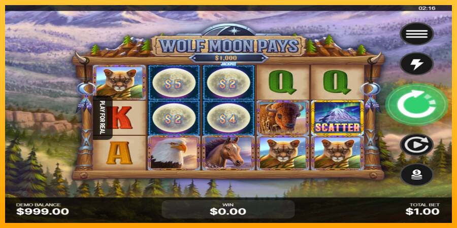 Wolf Moon Pays machine à sous pour de largent, image 2