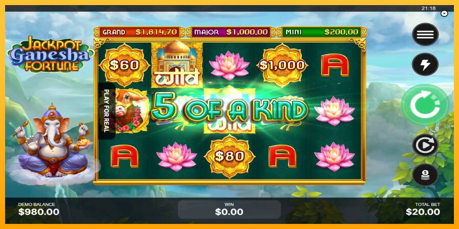 Jackpot Ganesha Fortune machine à sous pour de largent, image 3