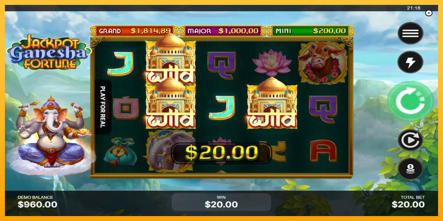 Jackpot Ganesha Fortune machine à sous pour de largent, image 4