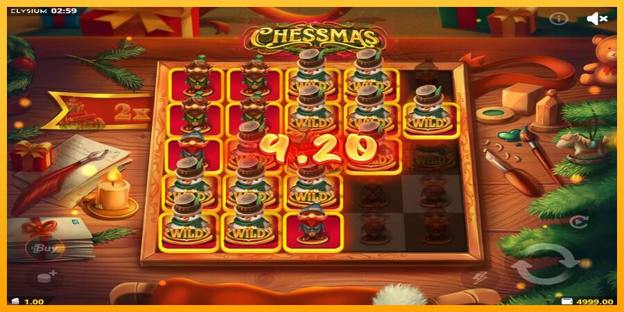 Chessmas machine à sous pour de largent, image 3