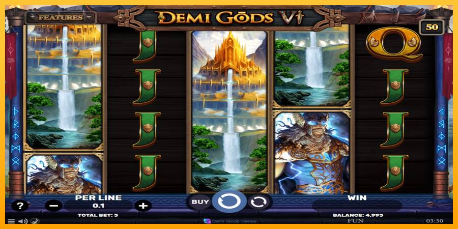 Demi Gods 6 machine à sous pour de largent, image 2