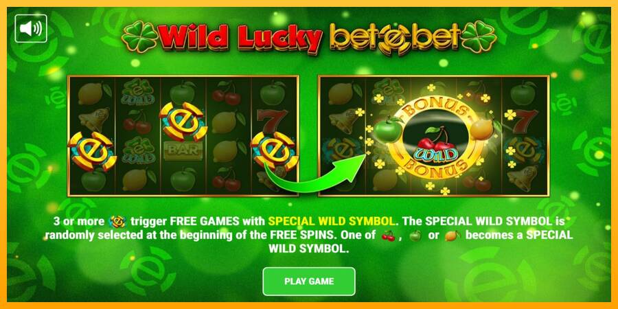 Wild Lucky Betebet machine à sous pour de largent, image 1