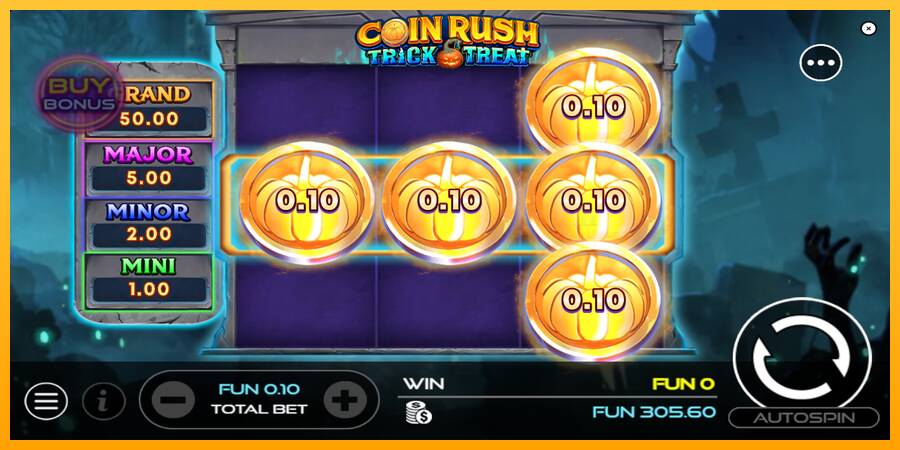 Coin Rush: Trick o Treat machine à sous pour de largent, image 3