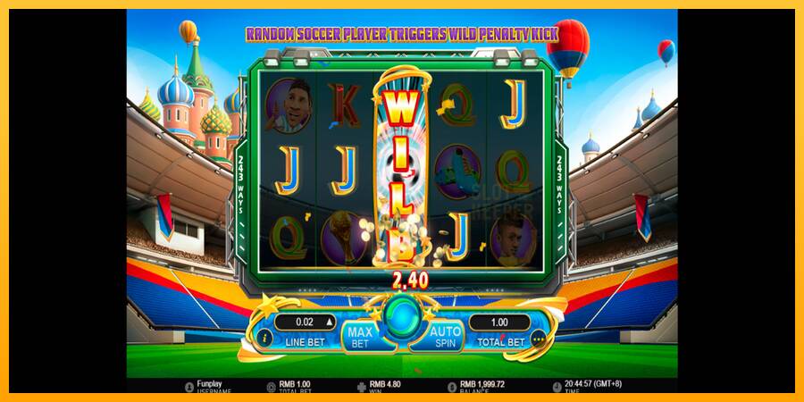 World Soccer Slot 2 machine à sous pour de largent, image 3