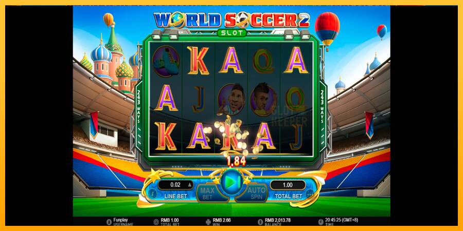 World Soccer Slot 2 machine à sous pour de largent, image 5