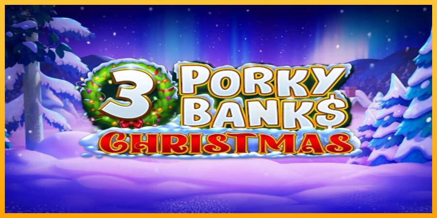 3 Porky Banks Christmas machine à sous pour de largent, image 1