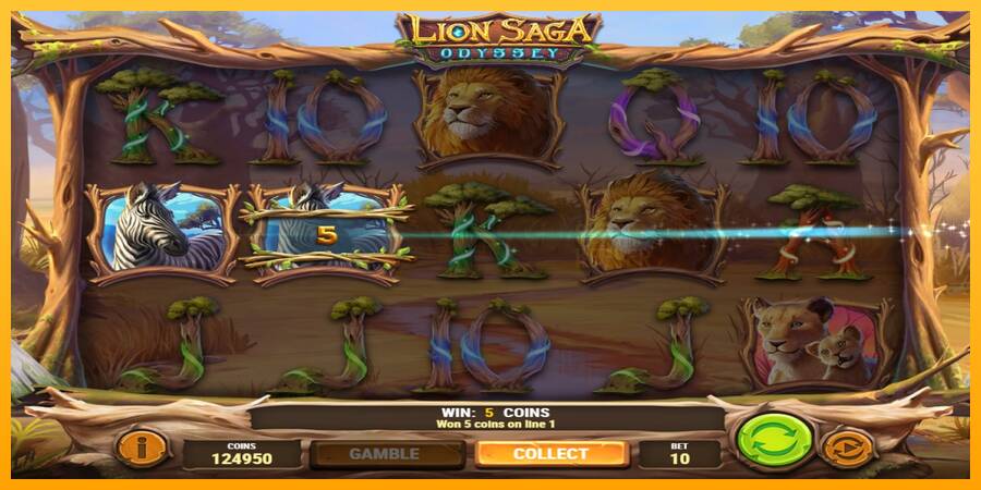 Lion Saga Odyssey machine à sous pour de largent, image 2