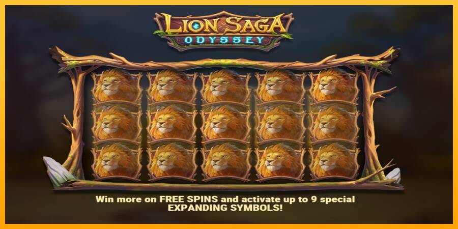 Lion Saga Odyssey machine à sous pour de largent, image 3