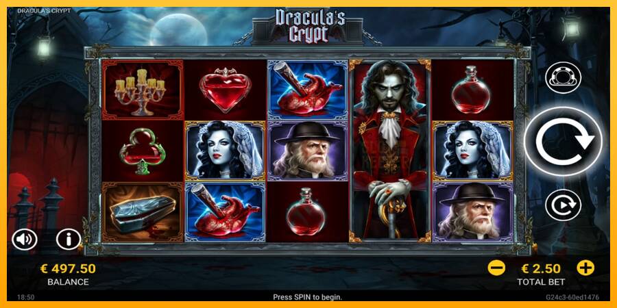 Draculas Crypt machine à sous pour de largent, image 2