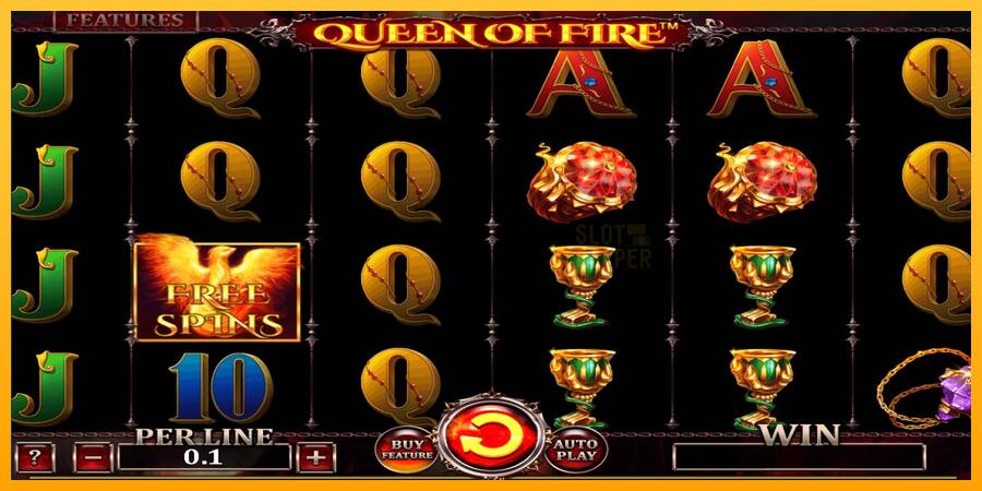 Queen Of Fire - Expanded Edition machine à sous pour de largent, image 2