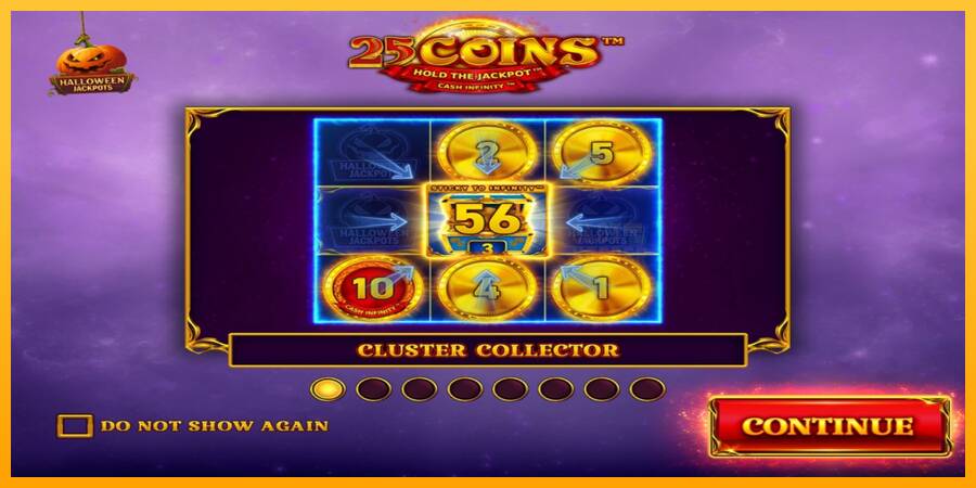 25 Coins Halloween Jackpots machine à sous pour de largent, image 1