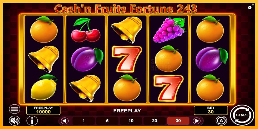 Cashn Fruits Fortune 243 machine à sous pour de largent, image 2