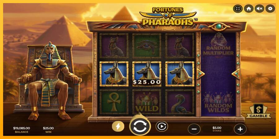 Fortunes of Pharaohs machine à sous pour de largent, image 3