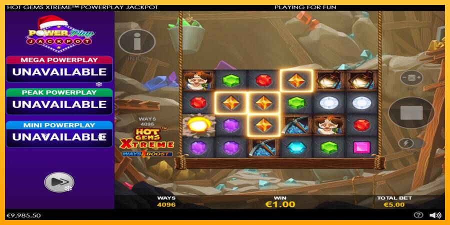 Hot Gems Xtreme PowerPlay Jackpot machine à sous pour de largent, image 3