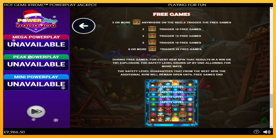 Hot Gems Xtreme PowerPlay Jackpot machine à sous pour de largent, image 6