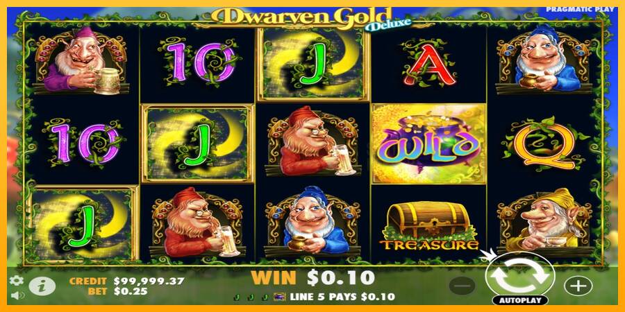 Dwarven Gold Deluxe machine à sous pour de largent, image 3