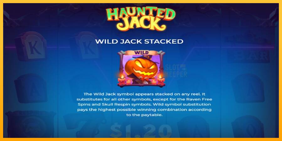 Haunted Jack machine à sous pour de largent, image 5