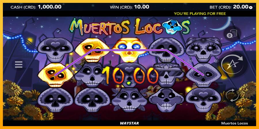 Muertos Locos machine à sous pour de largent, image 4