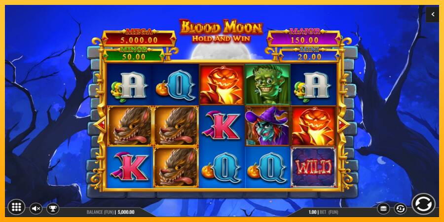 Blood Moon Hold and Win machine à sous pour de largent, image 1