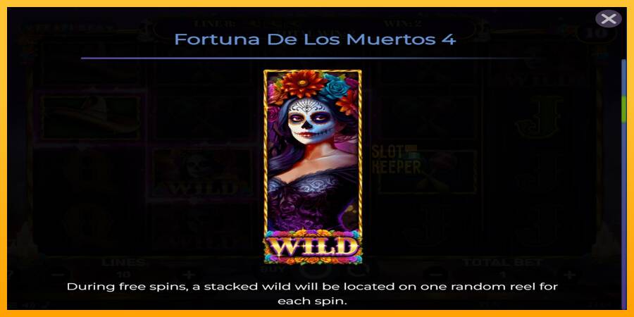 Fortuna De Los Muertos 4 machine à sous pour de largent, image 5