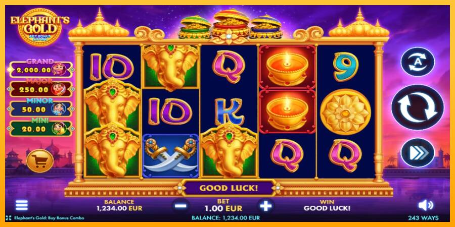 Elephants Gold Buy Bonus Combo machine à sous pour de largent, image 1