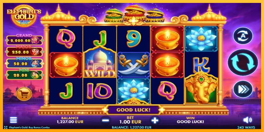 Elephants Gold Buy Bonus Combo machine à sous pour de largent, image 2