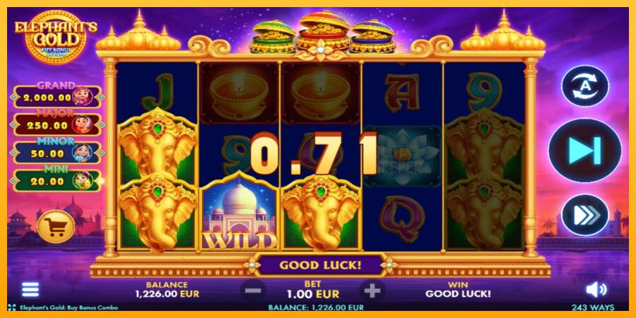 Elephants Gold Buy Bonus Combo machine à sous pour de largent, image 3