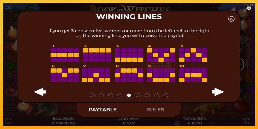 Book of Witches machine à sous pour de largent, image 7