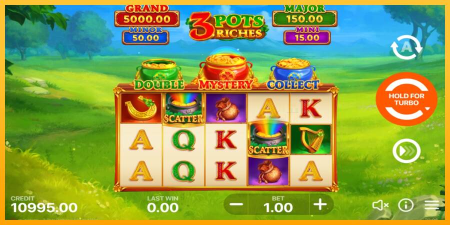 3 Pots Riches: Hold and Win machine à sous pour de largent, image 3