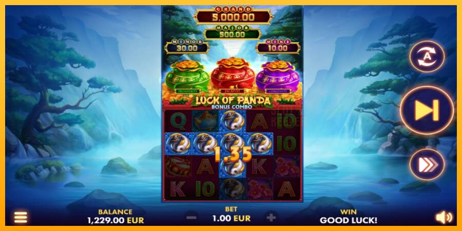 Luck of Panda Bonus Combo machine à sous pour de largent, image 2