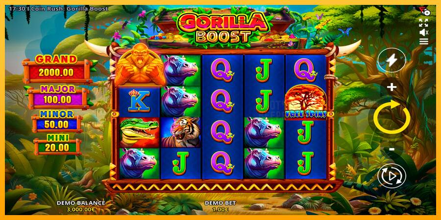 Coin Rush: Gorilla Boost machine à sous pour de largent, image 1