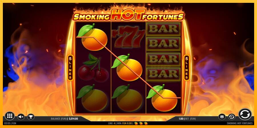 Smoking Hot Fortunes machine à sous pour de largent, image 2