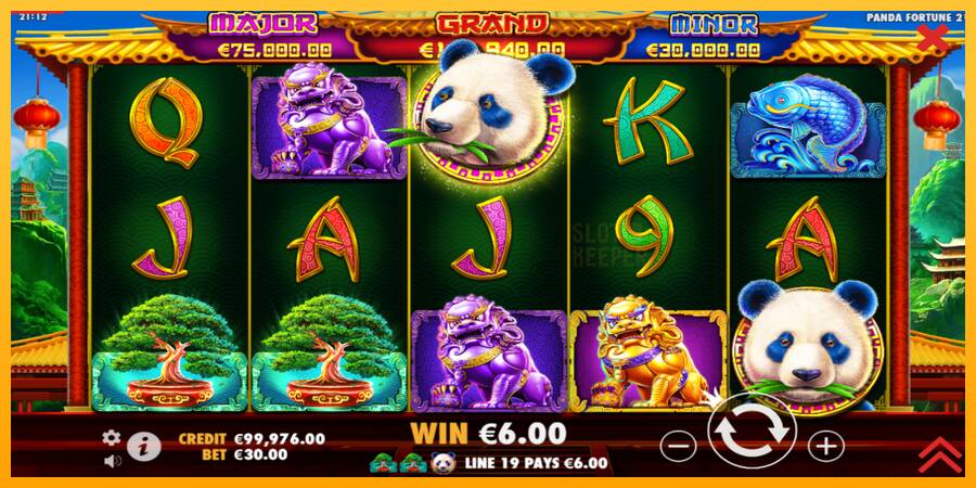 Pandas Fortune 2 machine à sous pour de largent, image 3