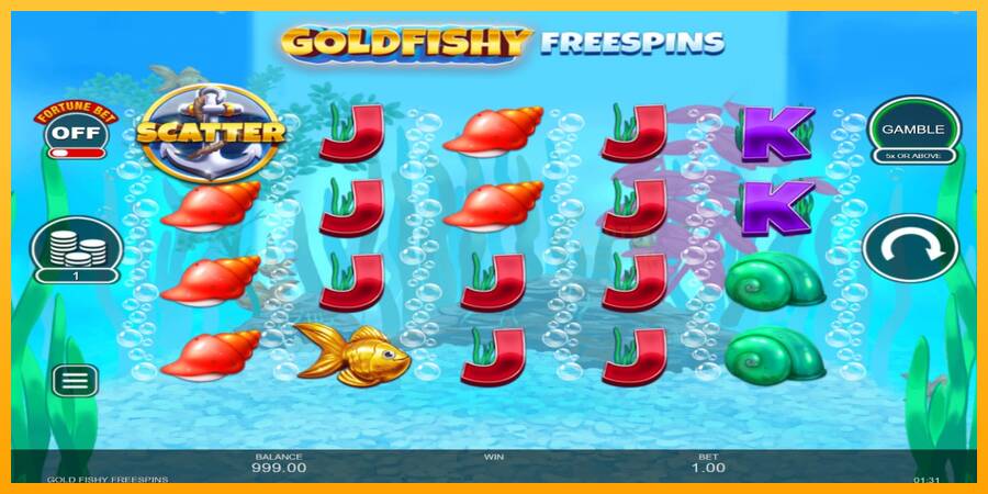 Gold Fishy Free Spins machine à sous pour de largent, image 2