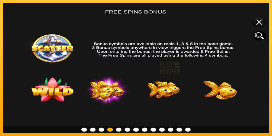 Gold Fishy Free Spins machine à sous pour de largent, image 5