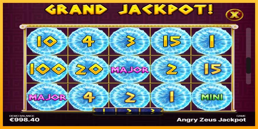 Angry Zeus Jackpot machine à sous pour de largent, image 7