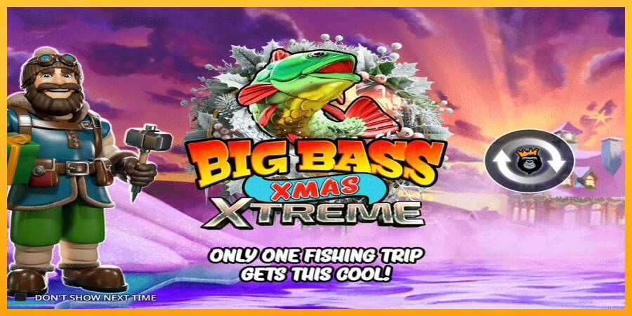 Big Bass Xmas Xtreme machine à sous pour de largent, image 1