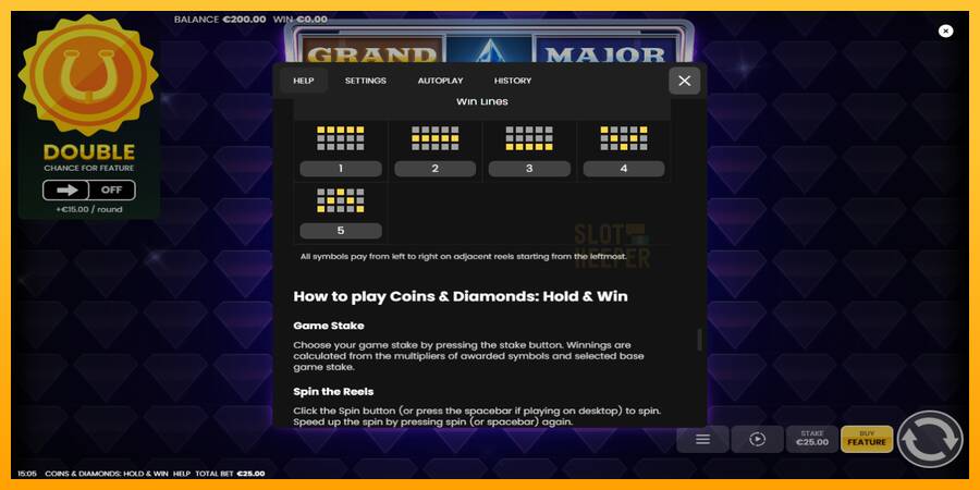 Coins & Diamonds: Hold and Win machine à sous pour de largent, image 7