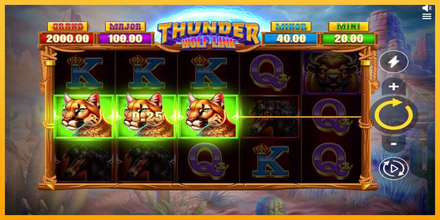 Thunder Wolf Link machine à sous pour de largent, image 3