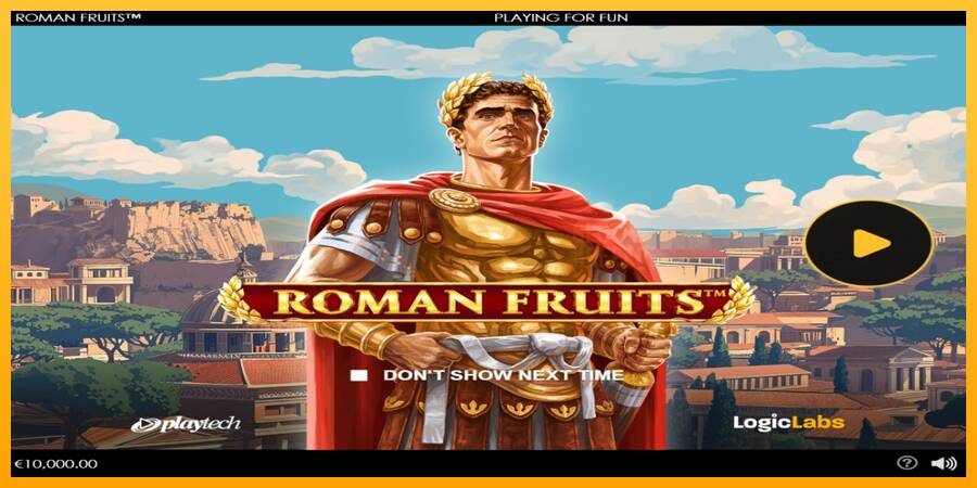 Roman Fruits machine à sous pour de largent, image 1