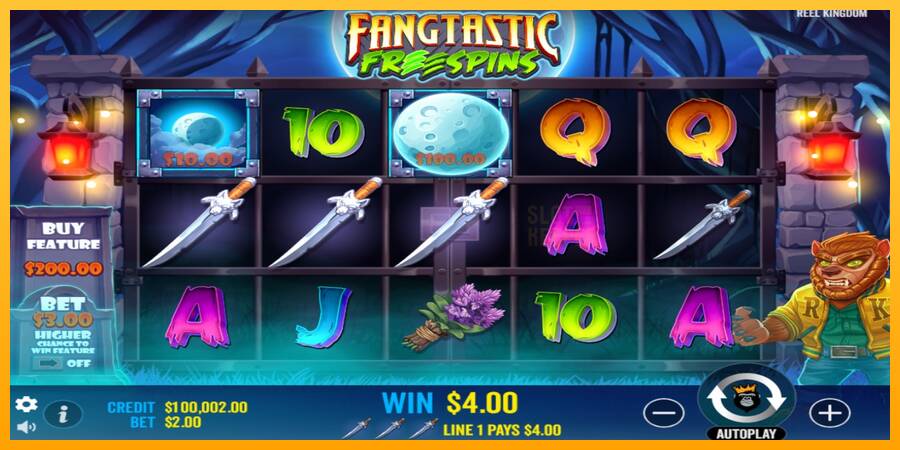 Fangtastic Freespins machine à sous pour de largent, image 3