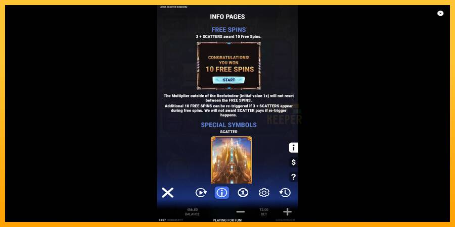 Ultra Cluster Kingdom machine à sous pour de largent, image 5