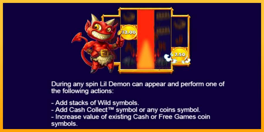 Lil Demon Mega Cash Collect machine à sous pour de largent, image 5