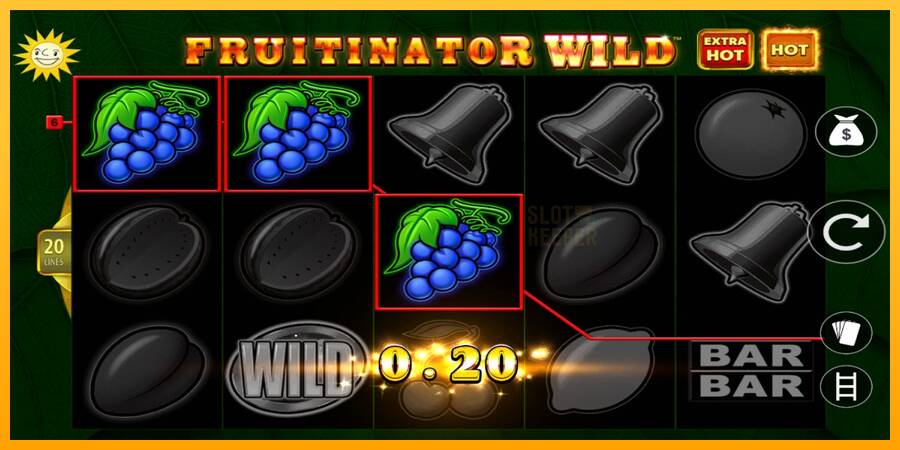 Fruitinator Wild machine à sous pour de largent, image 3