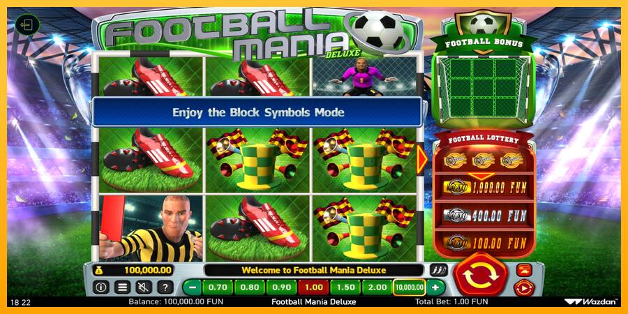 Football Mania Deluxe machine à sous pour de largent, image 2