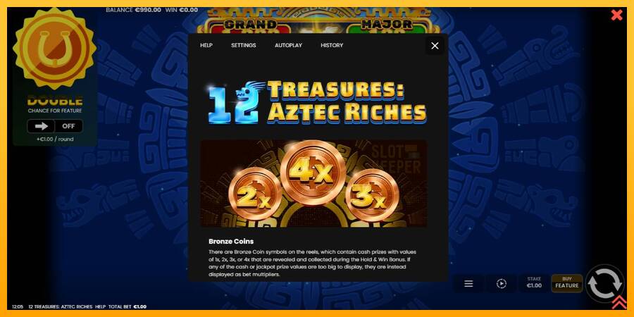 12 Treasures: Aztec Riches machine à sous pour de largent, image 5