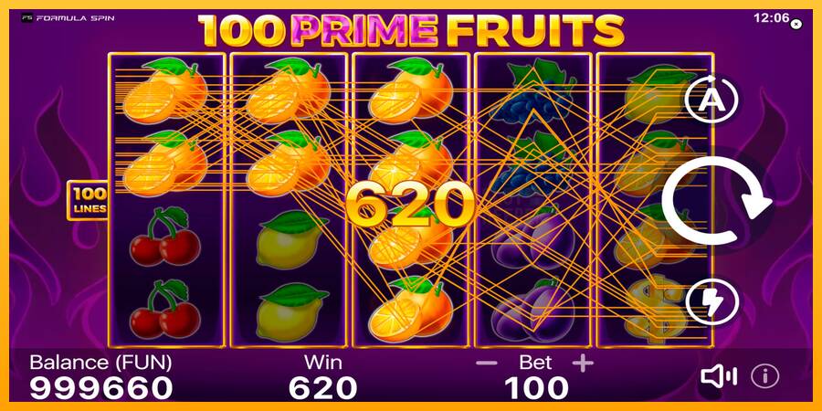 100 Prime Fruits machine à sous pour de largent, image 4