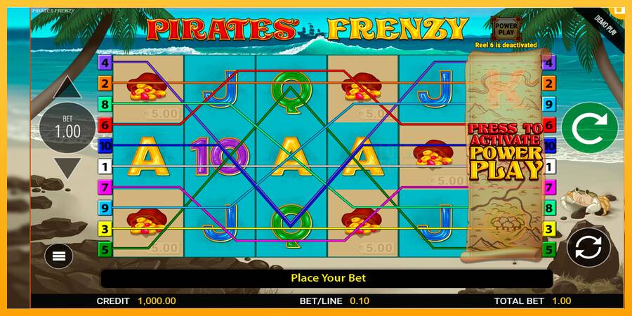 Pirates Frenzy machine à sous pour de largent, image 1